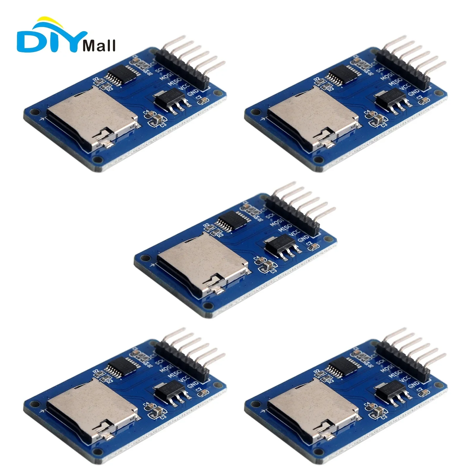 Sd Card Module Spi - Módulo de Tarjeta Micro SD, Mini