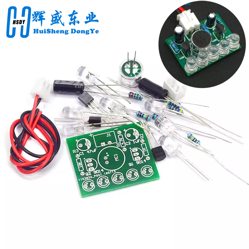Diy Electronics Learning Kit - Lámpara de Control activado por voz