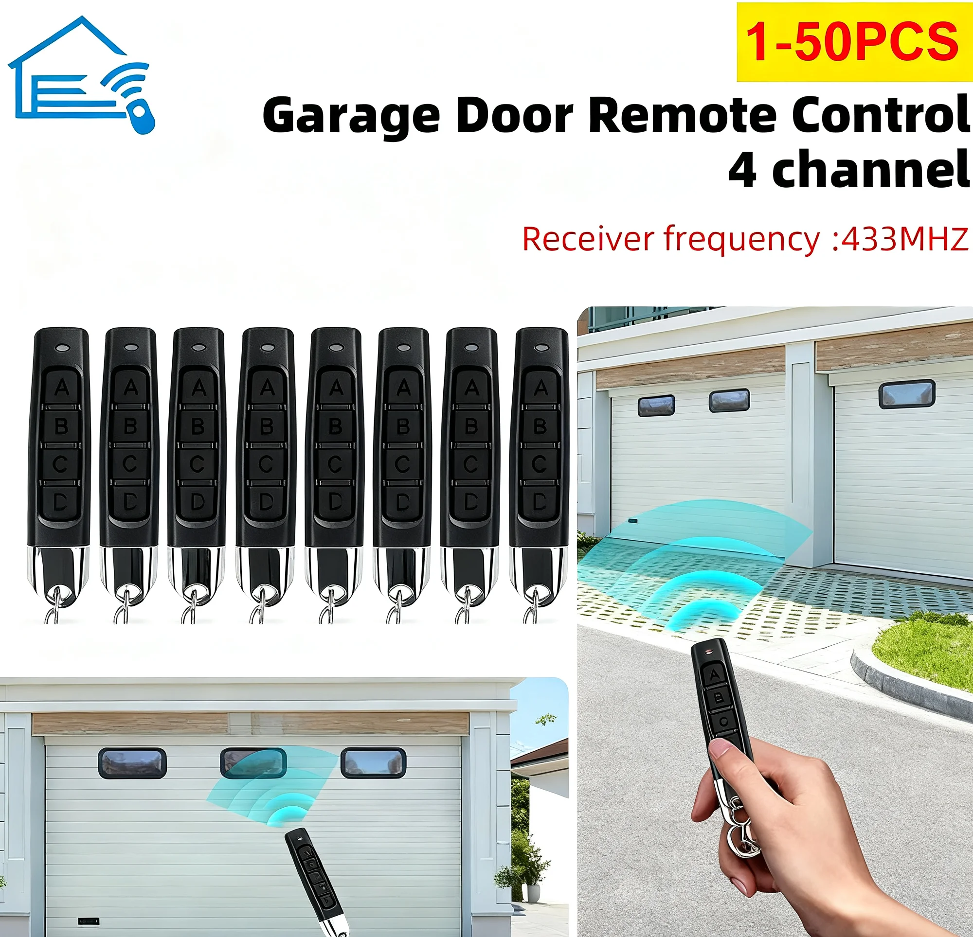 Diy Electronics Button - Control Remoto de 433MHz para Llave