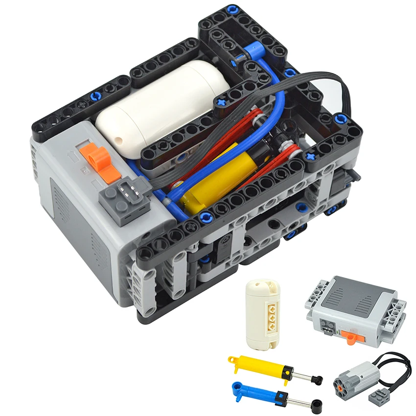 Diy Electronics Starter Kit - Nuevos ladrillos, neumática técnica, compresor eléctrico