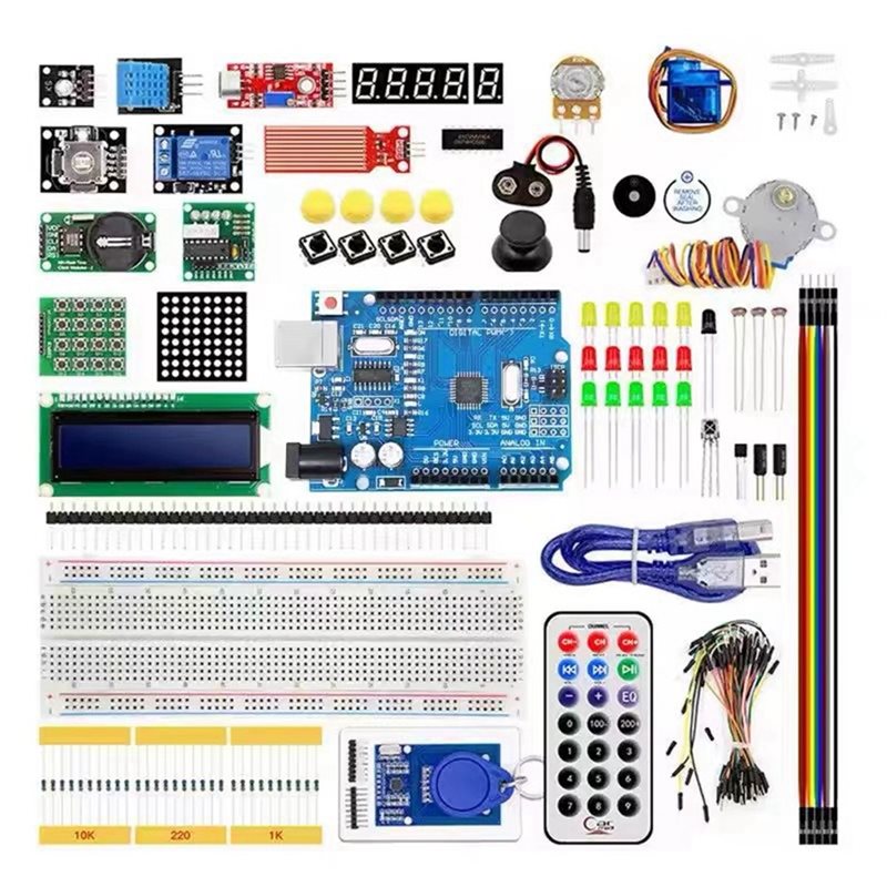 Diy Electronics Starter Kit - Kit de Inicio ABDE-RFID para Arduino
