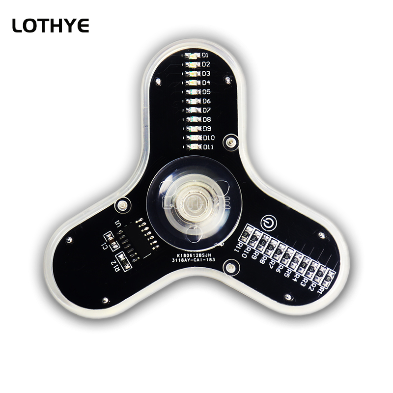 Diy Electronics Soldering Kit - LED Fidget Spinner fabricación altavoz atmósfera