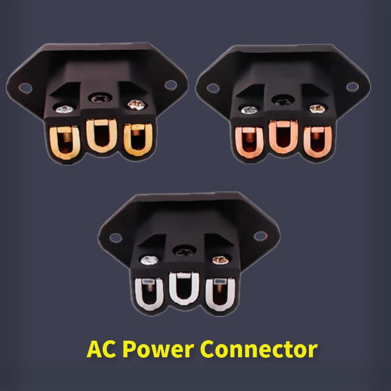 Diy Electronics Audio - Conector de alimentación de CA de