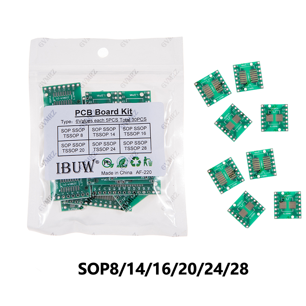 Diy Electronics For Beginners - Kit de 30 Placas Adaptadoras PCB