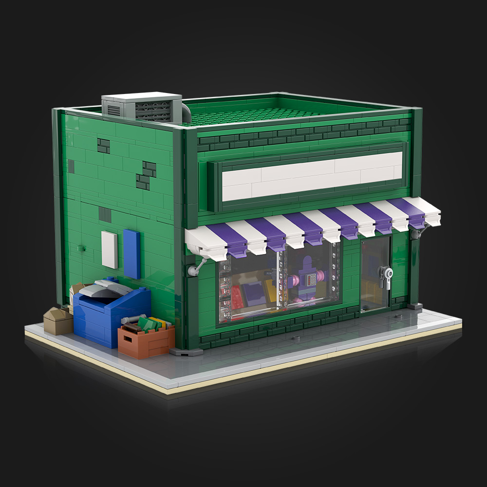 Diy Electronics Shop - MOC película Street View The Androids
