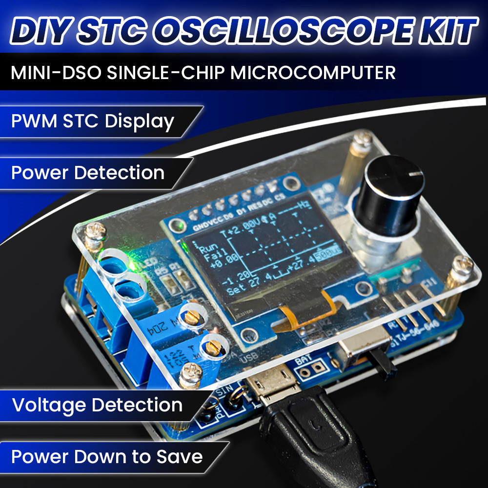 Oscilloscope Dso Mini - Mini osciloscopio Digital para Proyecto de