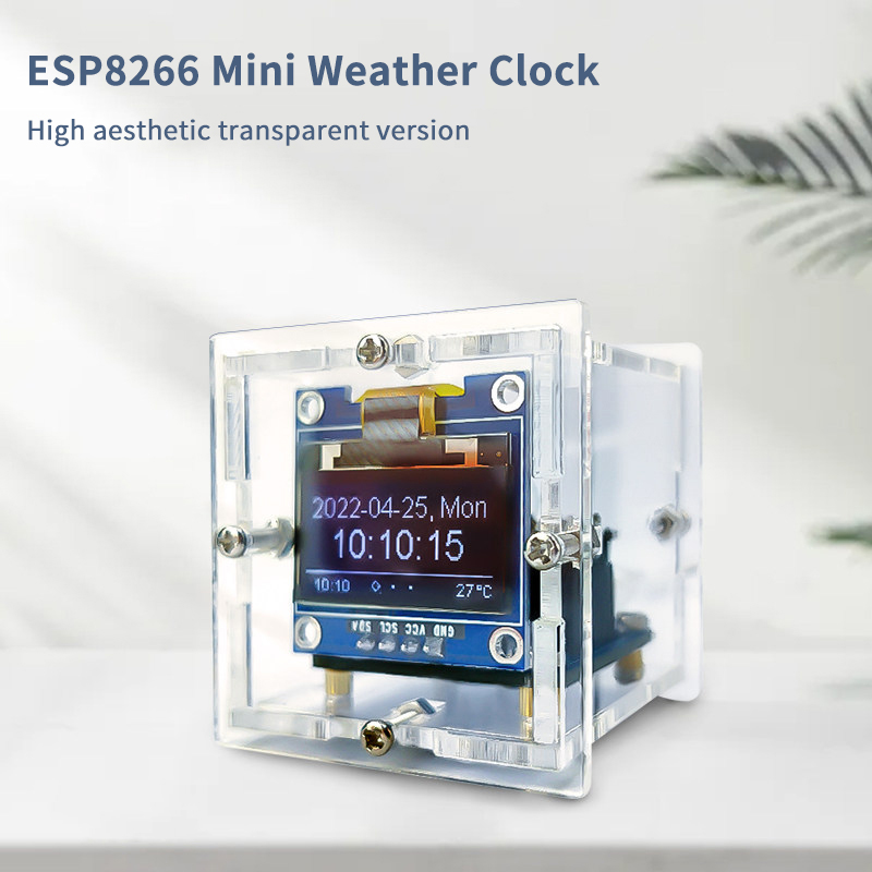 Kit de Reloj Meteorológico Min - Diy Electronics Soldering Kit reseña y precio