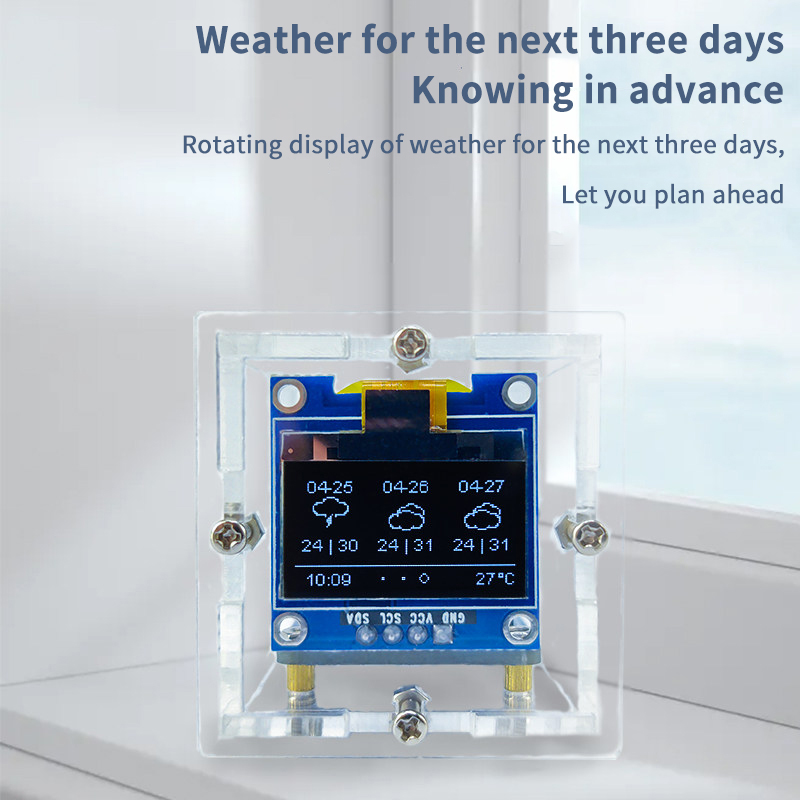 Kit de Reloj Meteorológico Min - Diy Electronics Soldering Kit reseña y precio