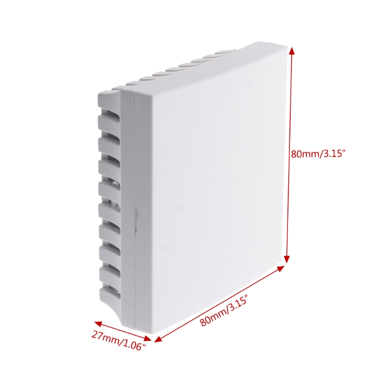 Caja de conexiones de plástico - Diy Projects With Electronics reseña y precio