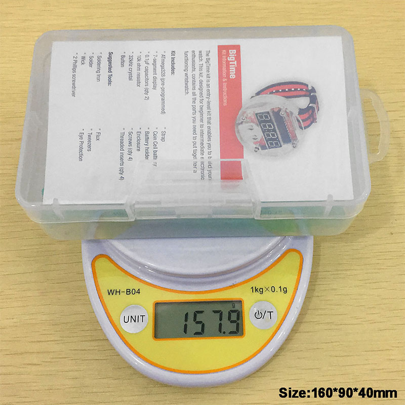 Kit LED de un solo Chip, reloj - Diy Electronics Learning Kit reseña y precio