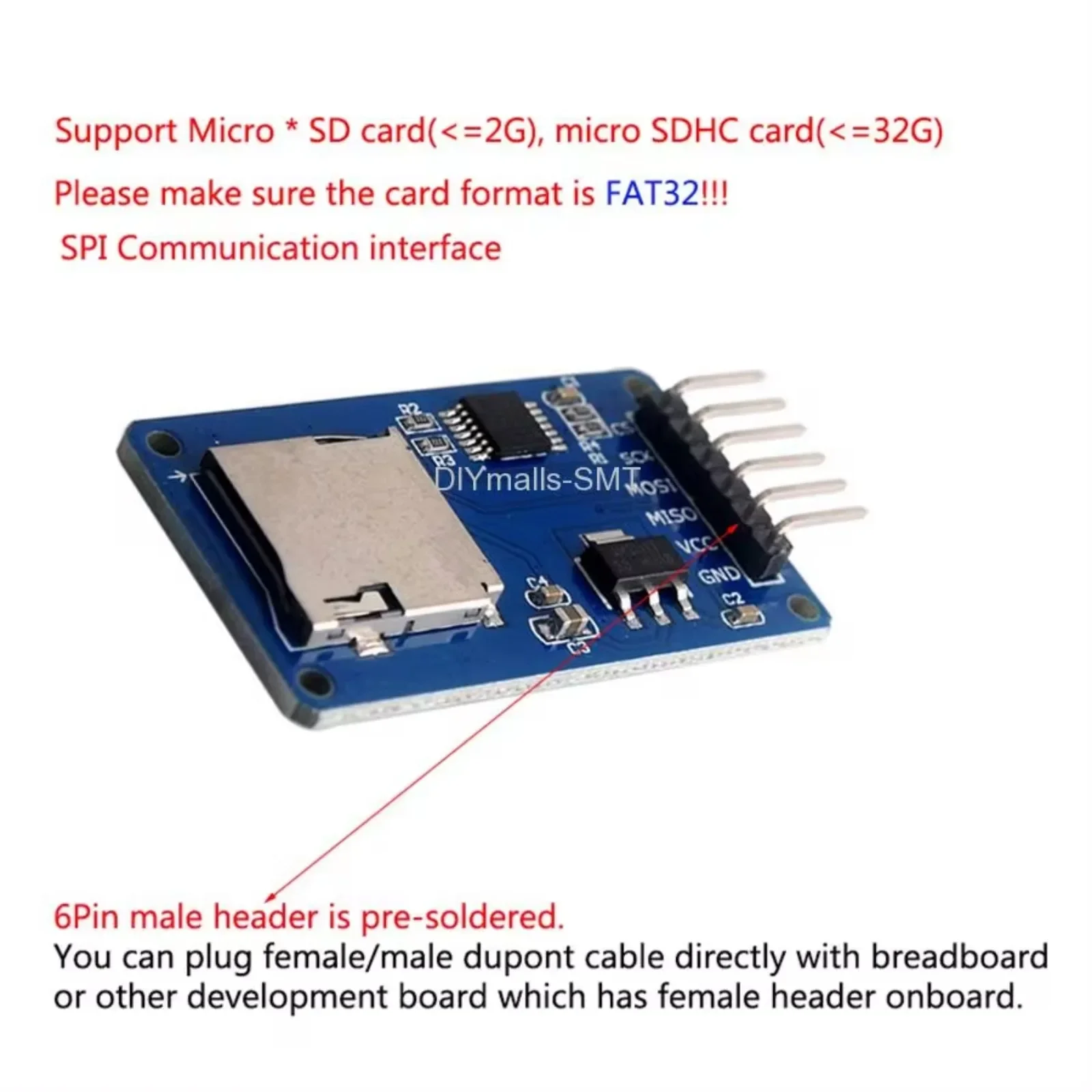 Módulo de Tarjeta Micro SD, Mi - Sd Card Module Spi reseña y precio