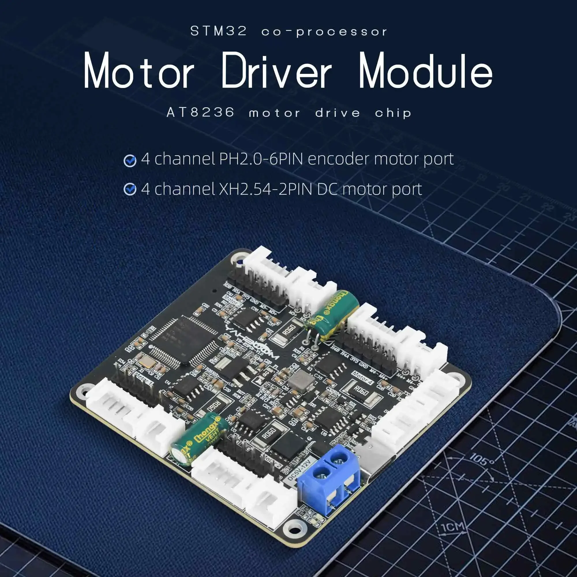 Módulo Controlador de Motor co - Diy Projects With Electronics reseña y precio
