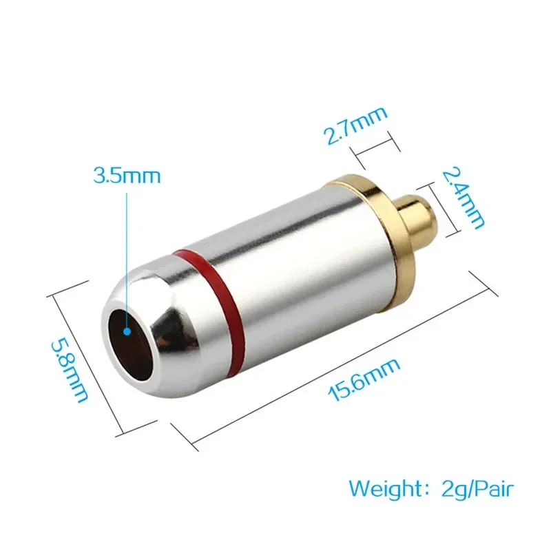 Conectores de Audio MMCX, cone - Diy Electronics Audio reseña y precio