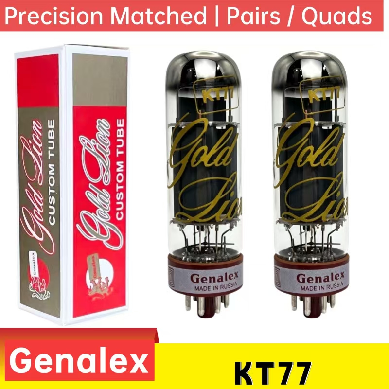 Válvula de vacío GOLD LION KT7 - Diy Electronics Audio reseña y precio