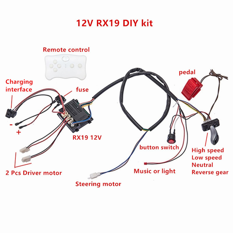 Kit de interruptor y cable mod - Diy Electric Car reseña y precio