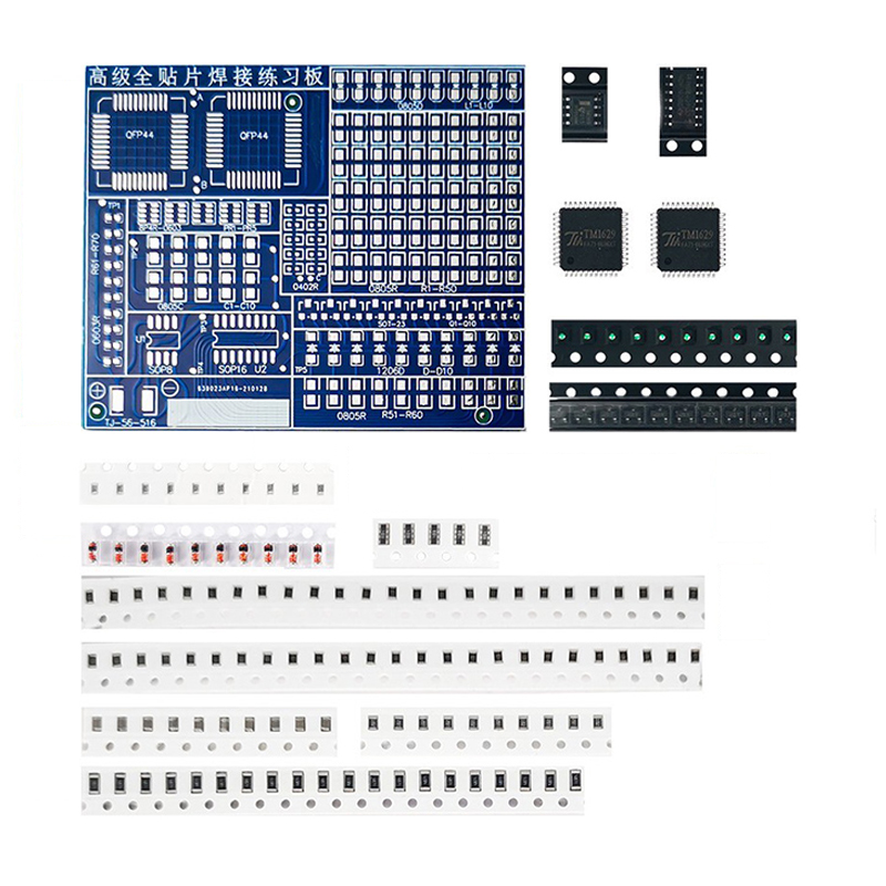 02 componentes de parche Kit d - Diy Electronics Kits For Kids reseña y precio
