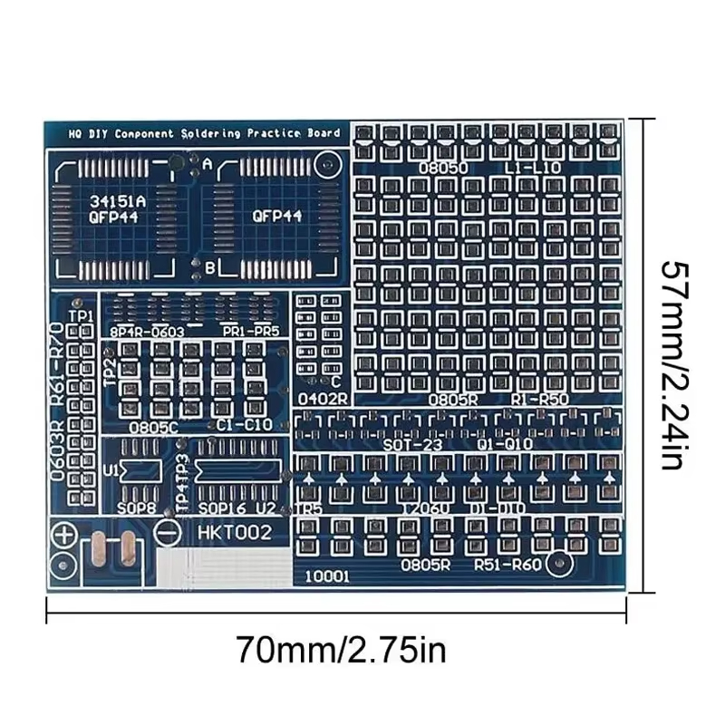 02 componentes de parche Kit d - Diy Electronics Kits For Kids reseña y precio