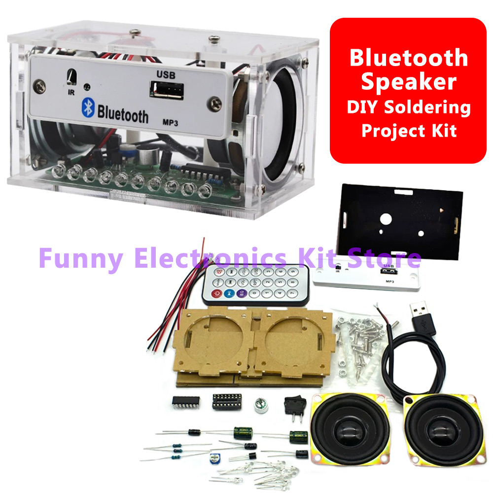 Kit de Altavoz Bluetooth Estér - Diy Electronics Learning Kit reseña y precio