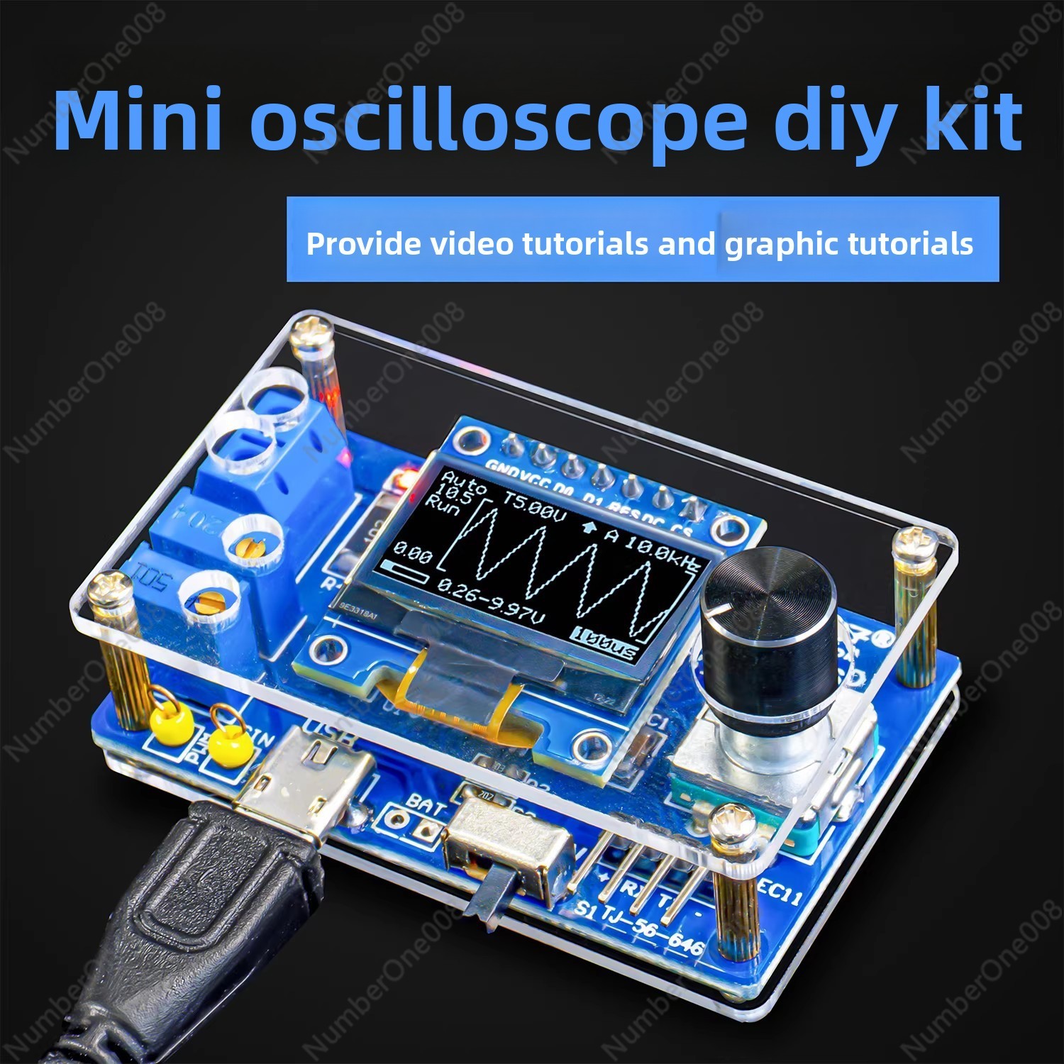 Kit de Osciloscopio DSO Mini T - Oscilloscope Dso Mini reseña y precio