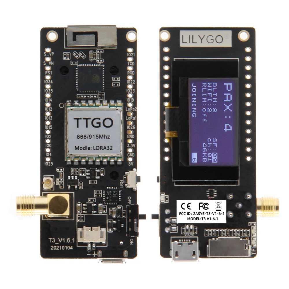 LILYGO ®   TTGO LoRa32 V2.1_1. - Sd Card Module Spi reseña y precio