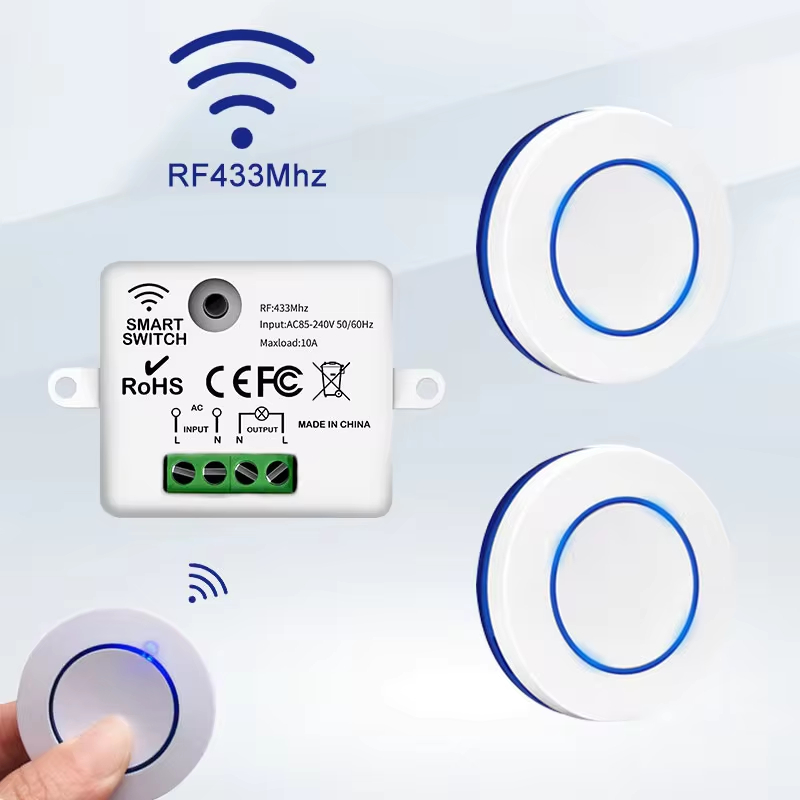 Interruptor de luz con Control - Diy Electronics Button reseña y precio