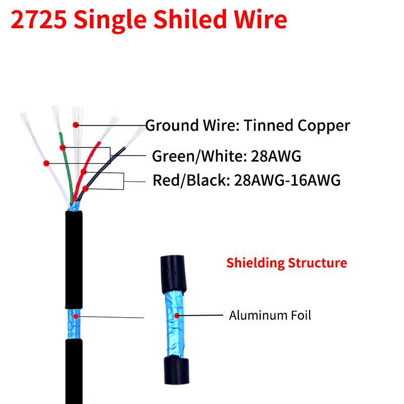 Cable blindado de 2M/10M 28AWG - Diy Electronics Audio reseña y precio