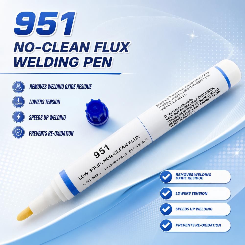 951 Lápiz de fundente de colof - Diy Electronics Flux reseña y precio