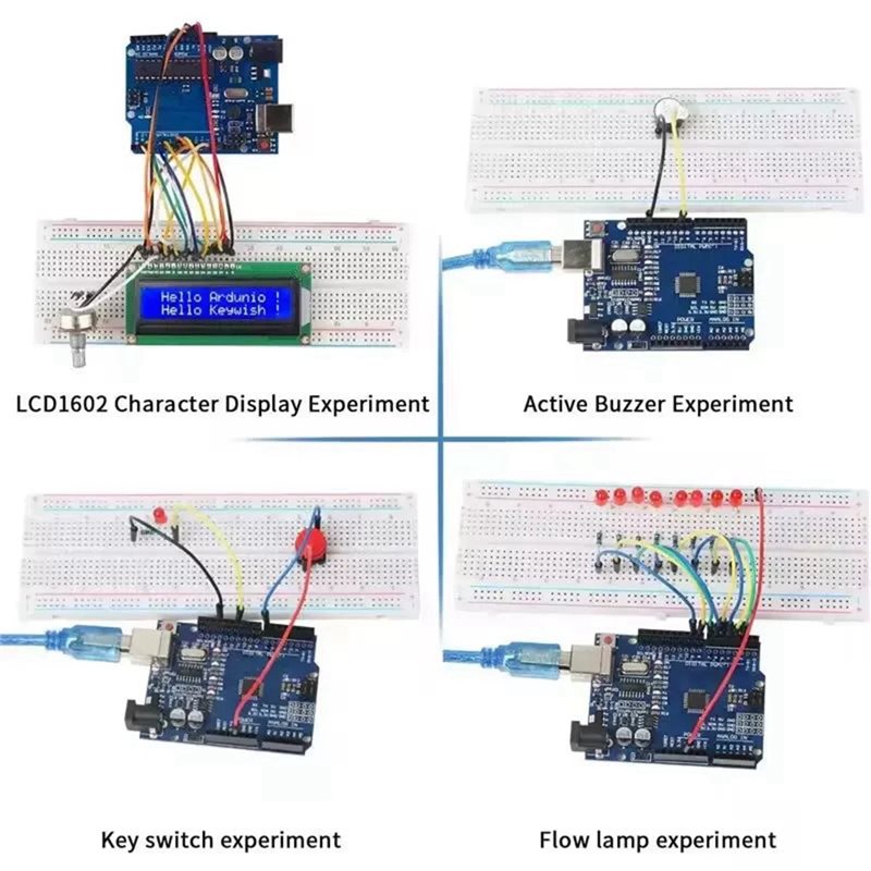 Kit de Inicio ABDE-RFID para A - Diy Electronics Starter Kit reseña y precio