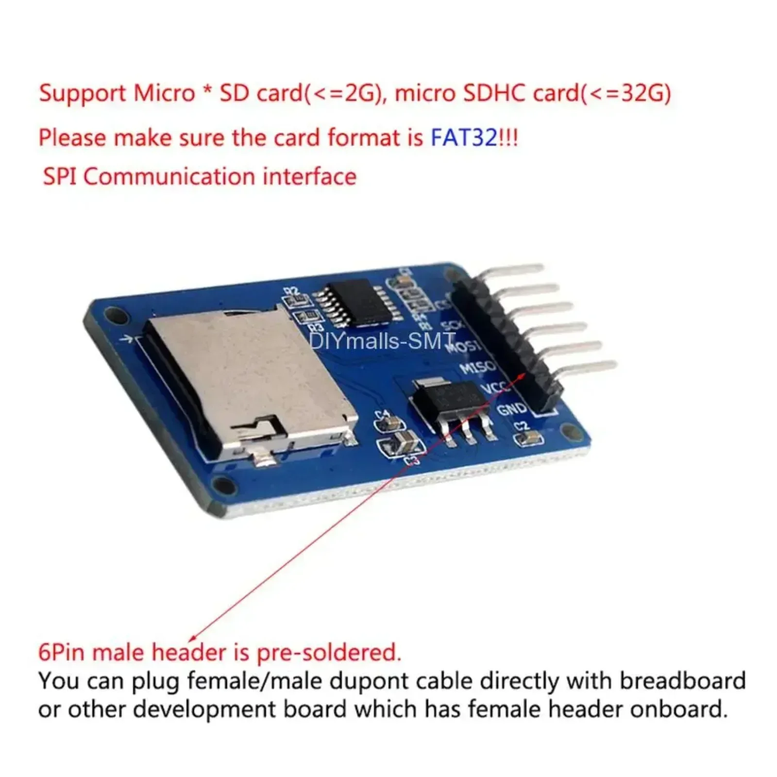 Módulo de tarjeta Micro SD con - Sd Card Module Spi reseña y precio