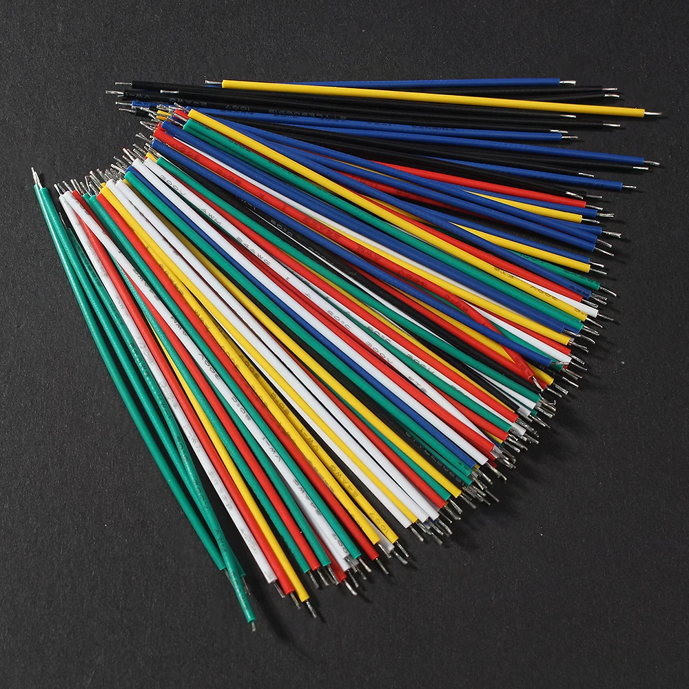 120 Uds 24AWG/26AWG cables de  - Diy Electronics For Beginners reseña y precio