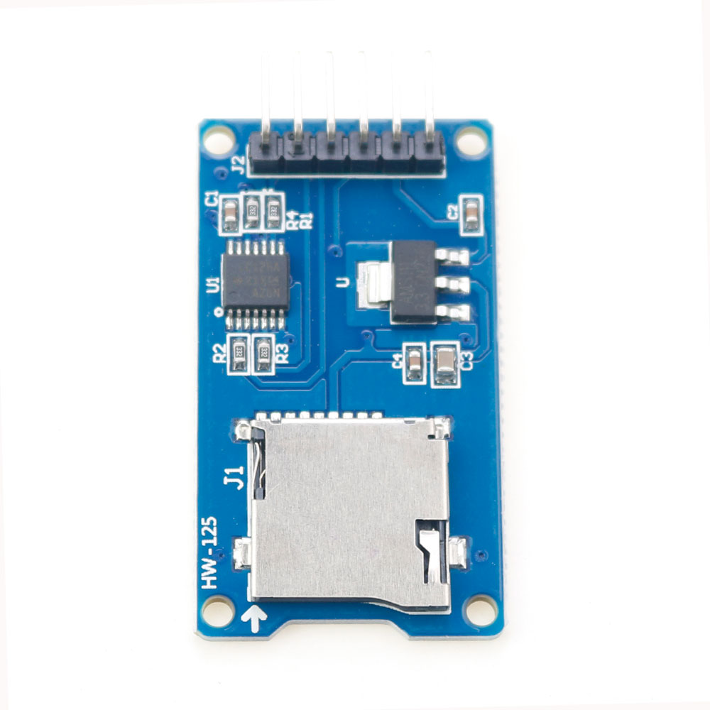 Módulo lector de tarjetas Micr - Sd Card Module Spi reseña y precio