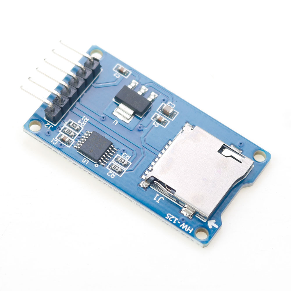 Módulo lector de tarjetas Micr - Sd Card Module Spi reseña y precio