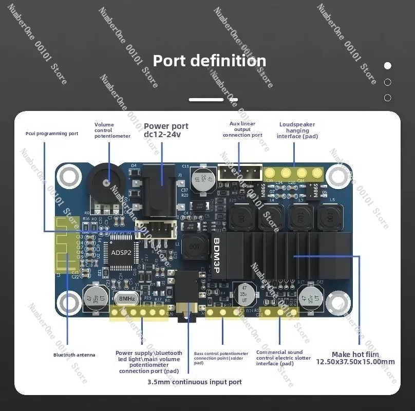 Amplificador Bluetooth 5.3 Por - Diy Electric Car reseña y precio
