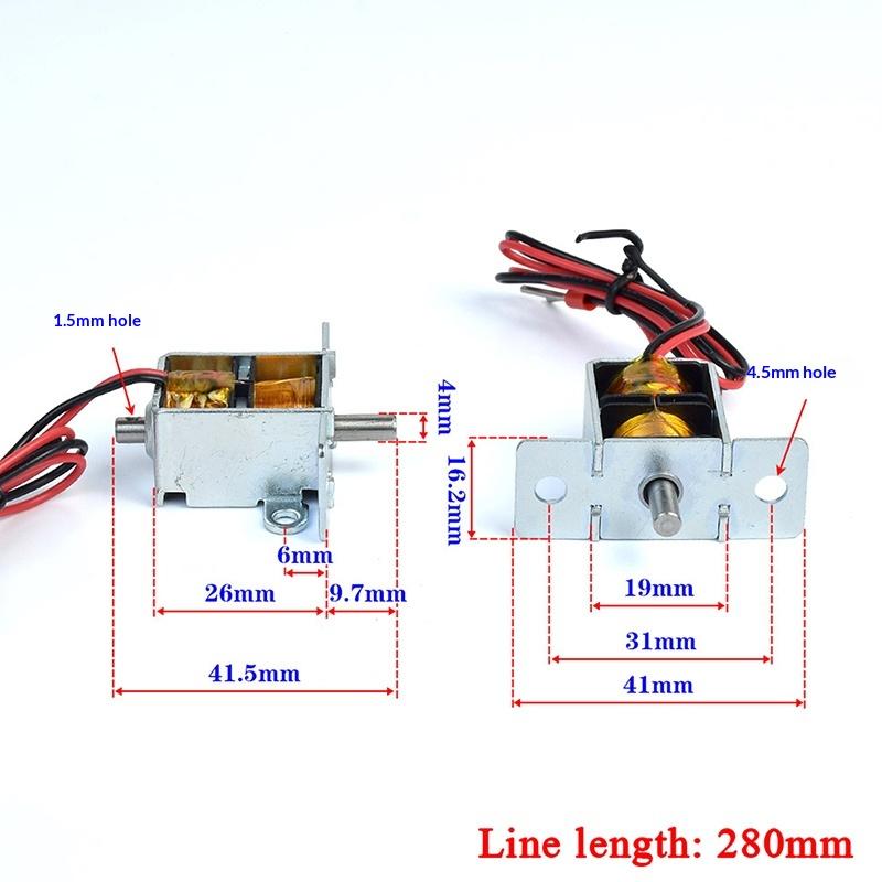 1 unidad de solenoide autoadhe - Diy Projects With Electronics reseña y precio