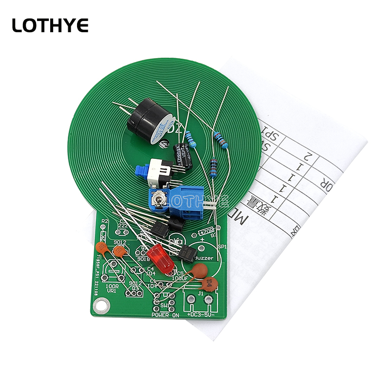 Kit de Detector de metales DC  - Diy Electronics Kits For Kids reseña y precio