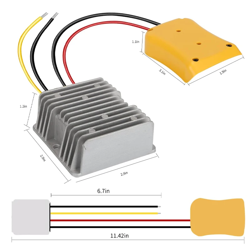 Convertidor de voltaje CC redu - Diy Electronics Starter Kit reseña y precio