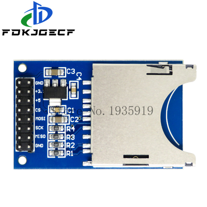 Módulo de lectura y escritura  - Sd Card Module Spi reseña y precio