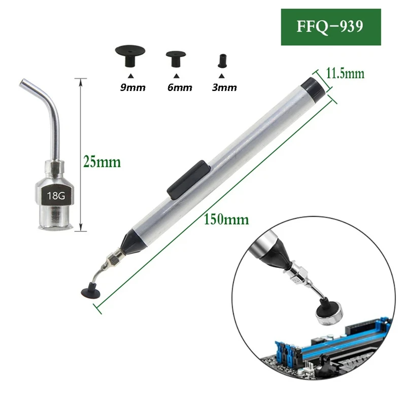 Kit de pluma de succión al vac - Ic Chip Puller reseña y precio
