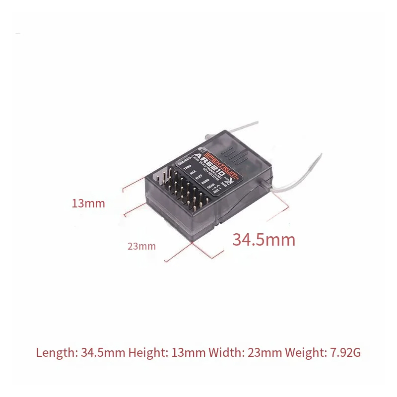 DSMX DSM2 AR6210 6CH 2,4 GHz r - Oscilloscope Dso Mini reseña y precio