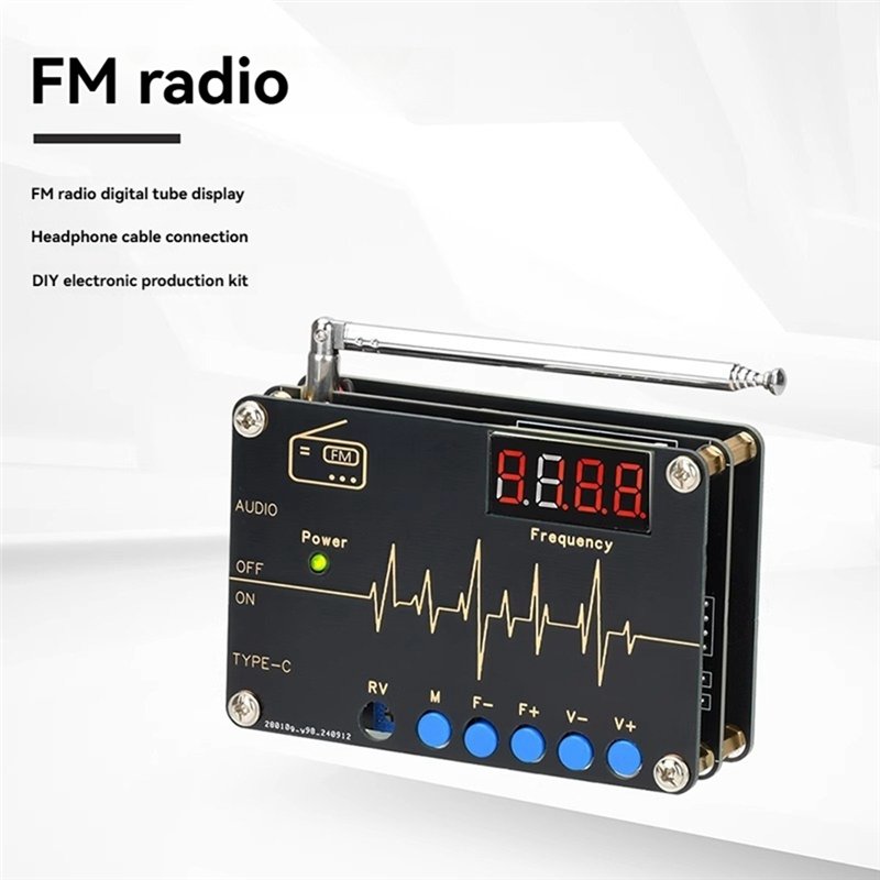 A73E-RDA5807M Kit DIY de Radio - Diy Electronics Soldering Kit reseña y precio