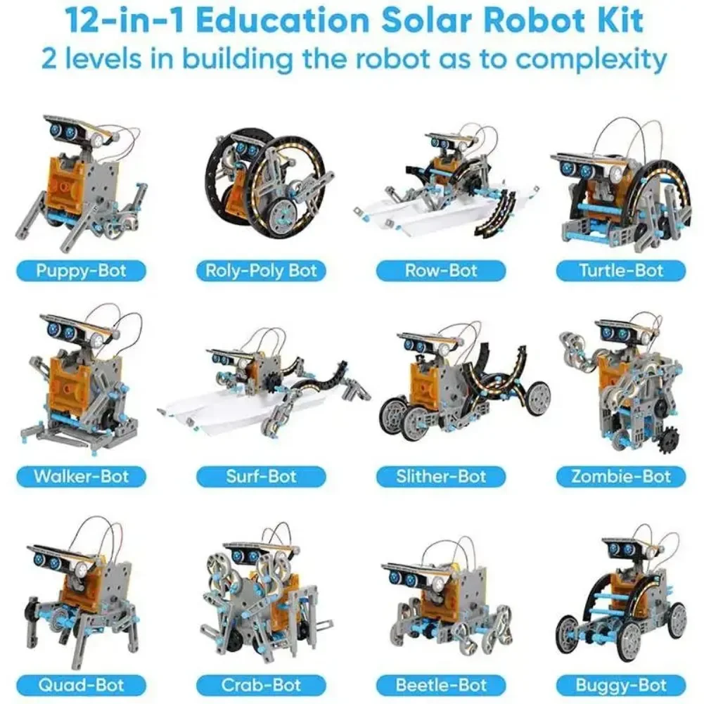 Kit de ciencia Robot con energ - Diy Electronics Kits For Kids reseña y precio