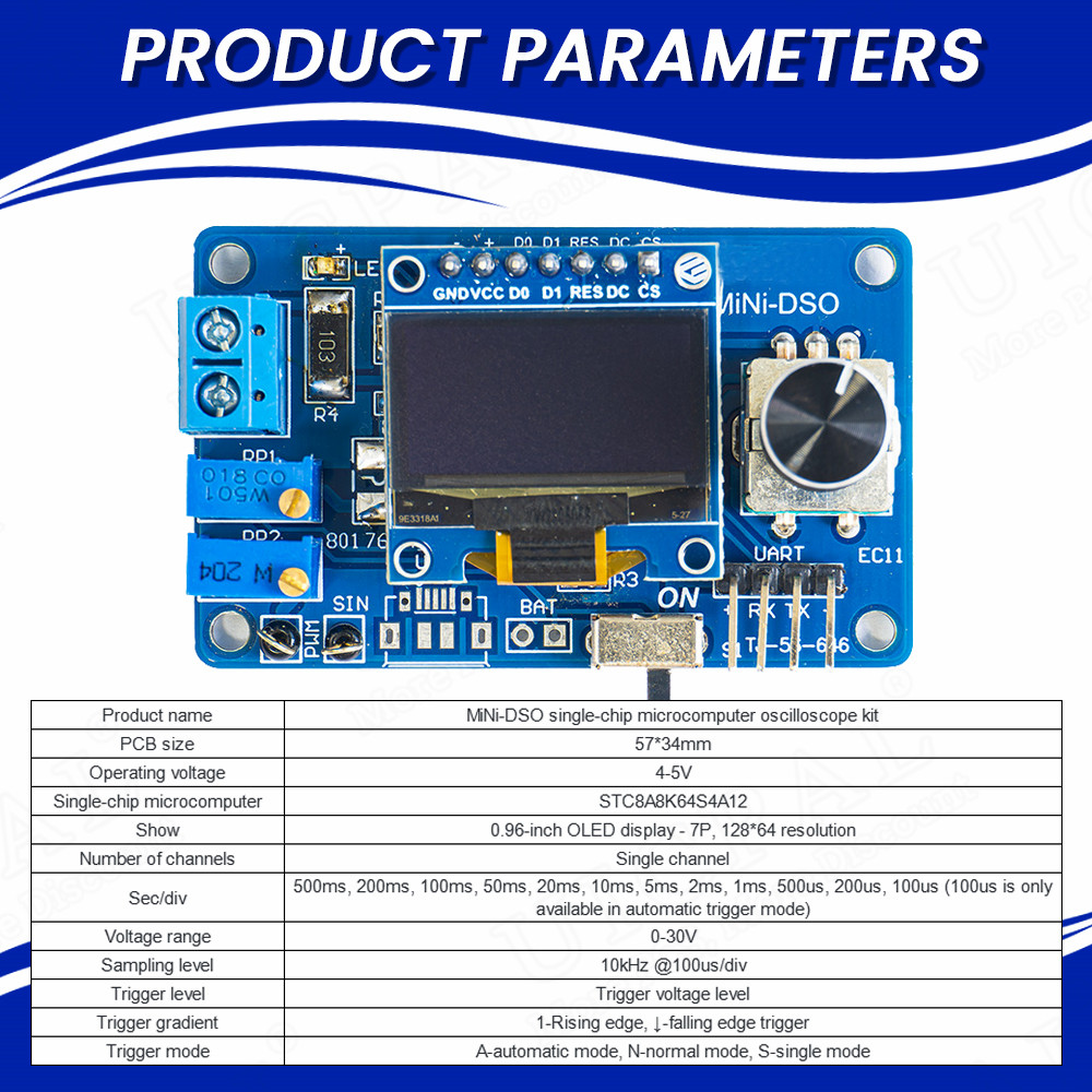 Mini osciloscopio Digital para - Oscilloscope Dso Mini reseña y precio